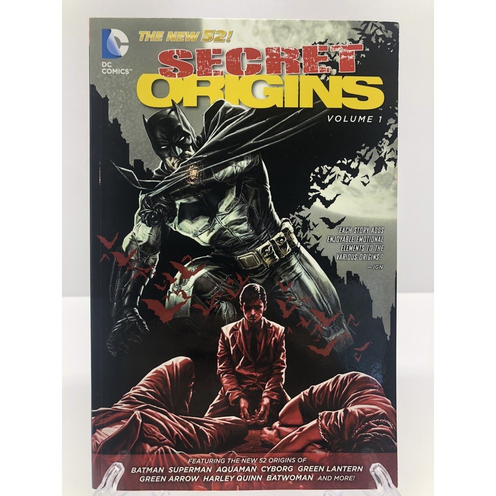 Secret Origins Vol. 1 (The New 52) - Paperback By Lemire, Jeff - GOOD